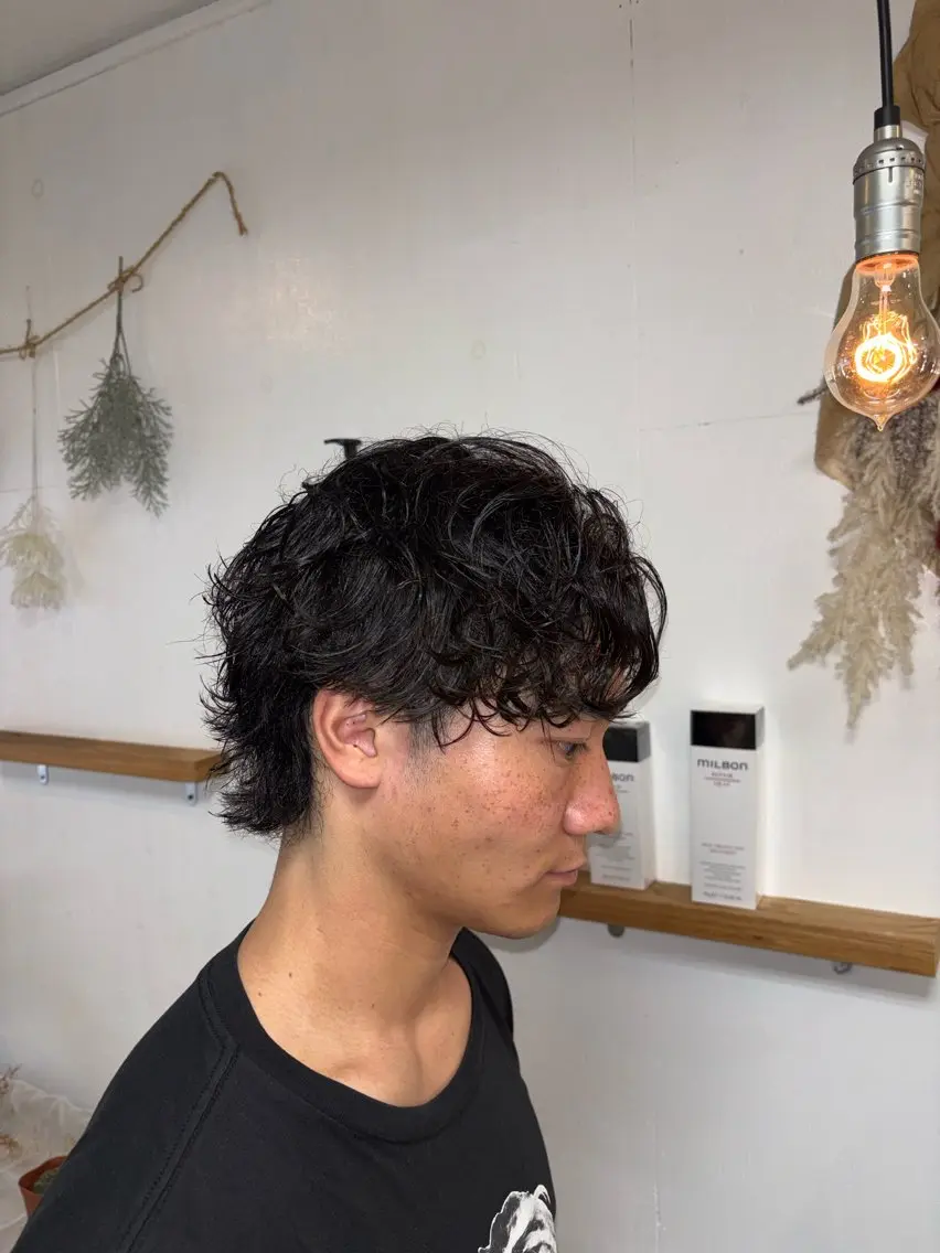 パーマ メンズ カット パーマ 🌿KOUGA🌿 /南浦和のヘアスタイル