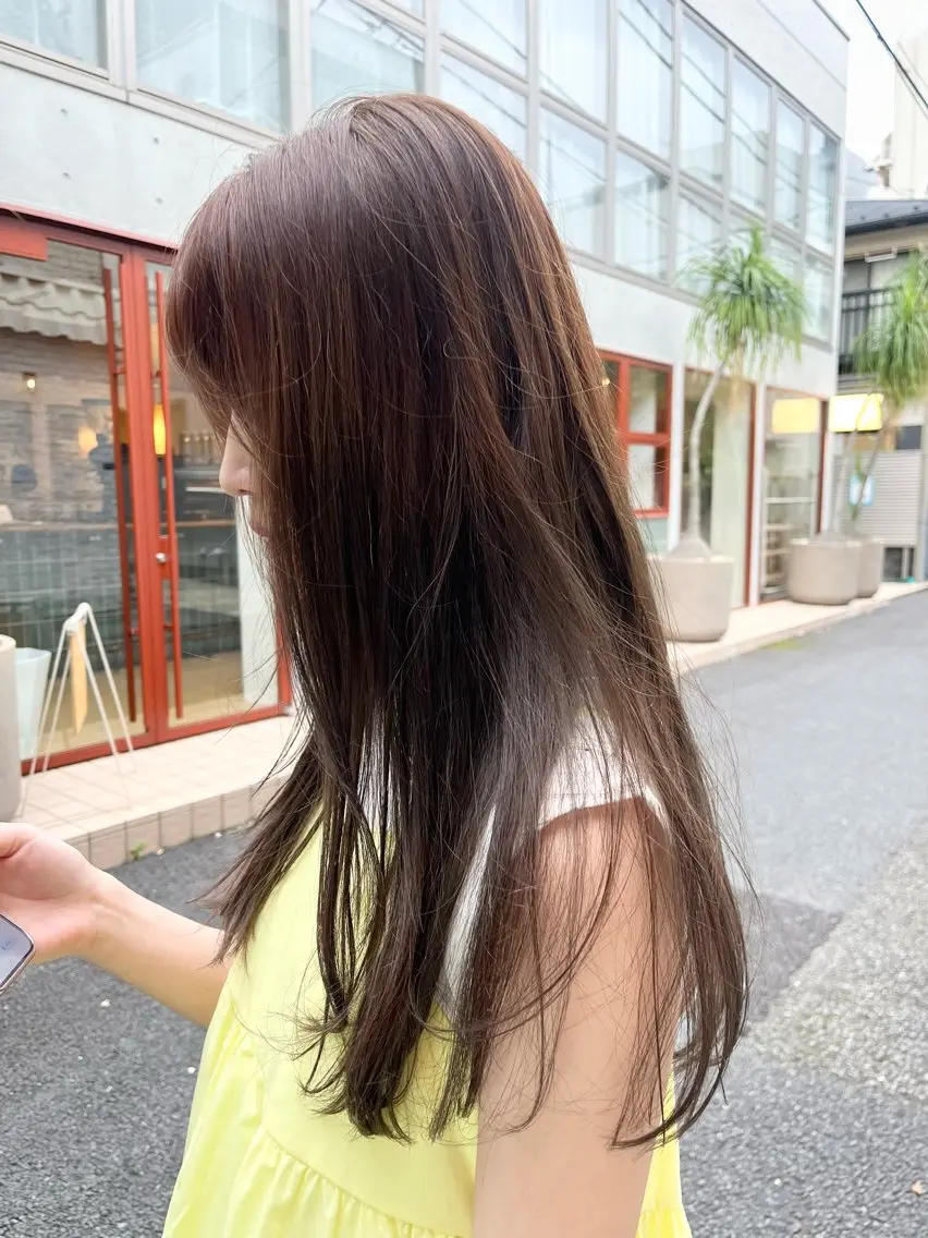 ロング カラー ヘアカラー miyuki✴︎ /原宿美容室のヘアスタイル