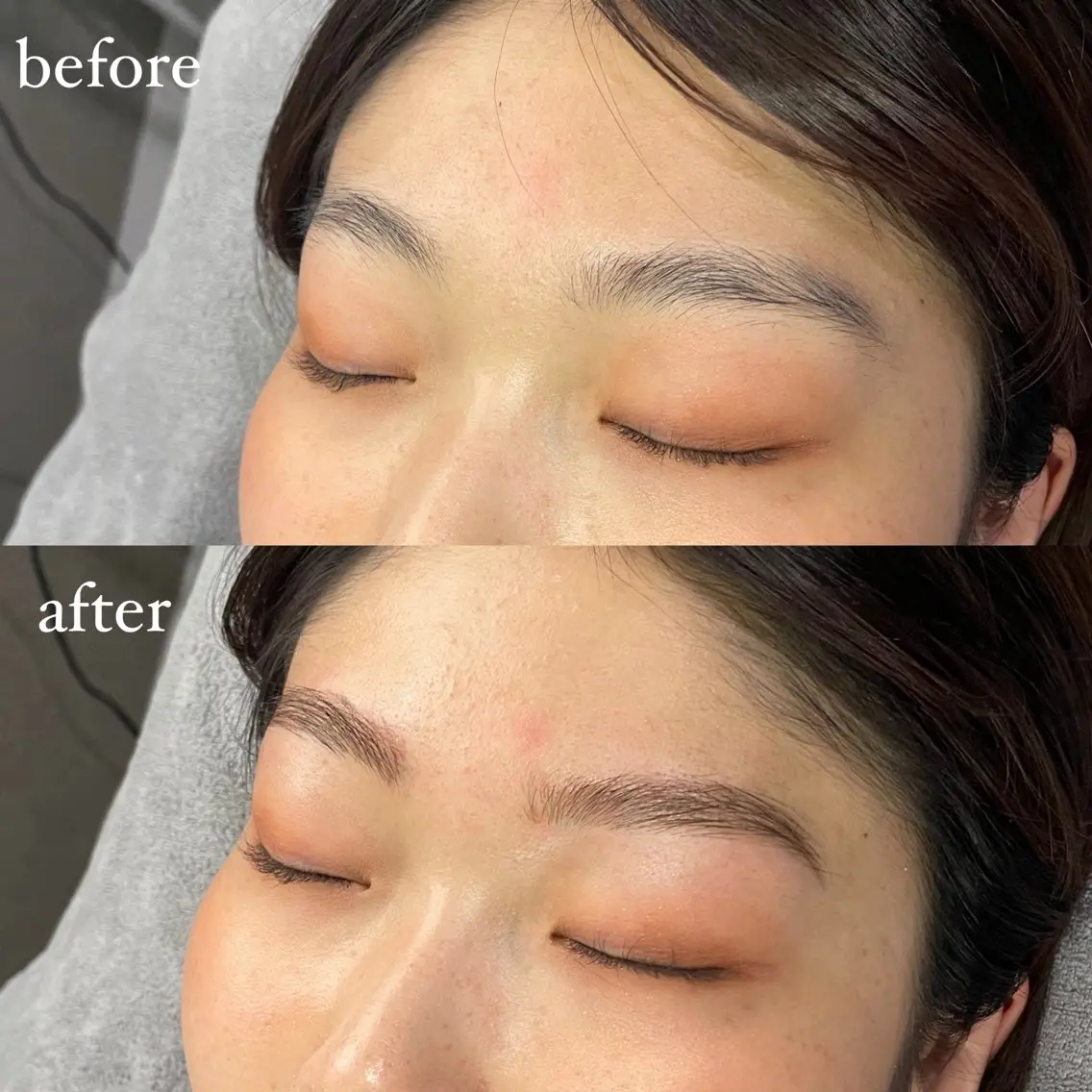【レディース】ハリウッドブロウリフト(眉パーマ/眉WAX/黄金比/間引き/眉カット)の写真