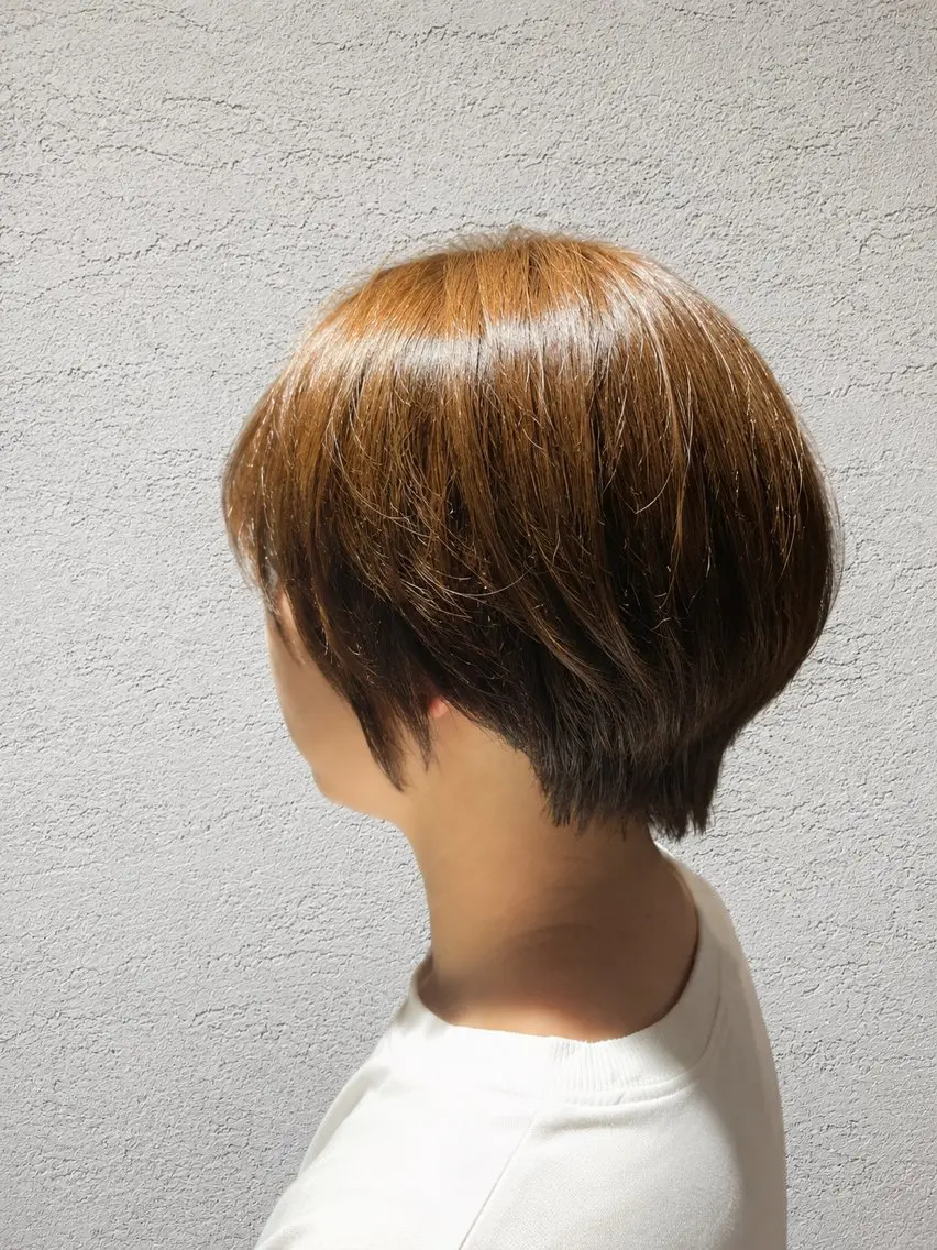 ショート カット ヘアカラー ショート×髪質改善 🌟アティリーKaiのヘアスタイル