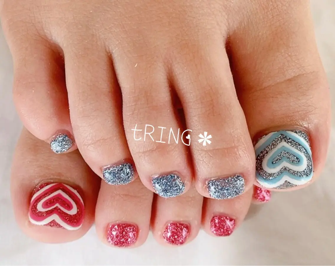 ネイル フットネイル tRING＊ しいの木台のネイルデザイン