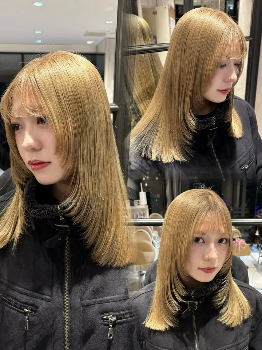 セミロング 🩶kind虎井遥音 カットモデル募集🩶のヘアスタイル