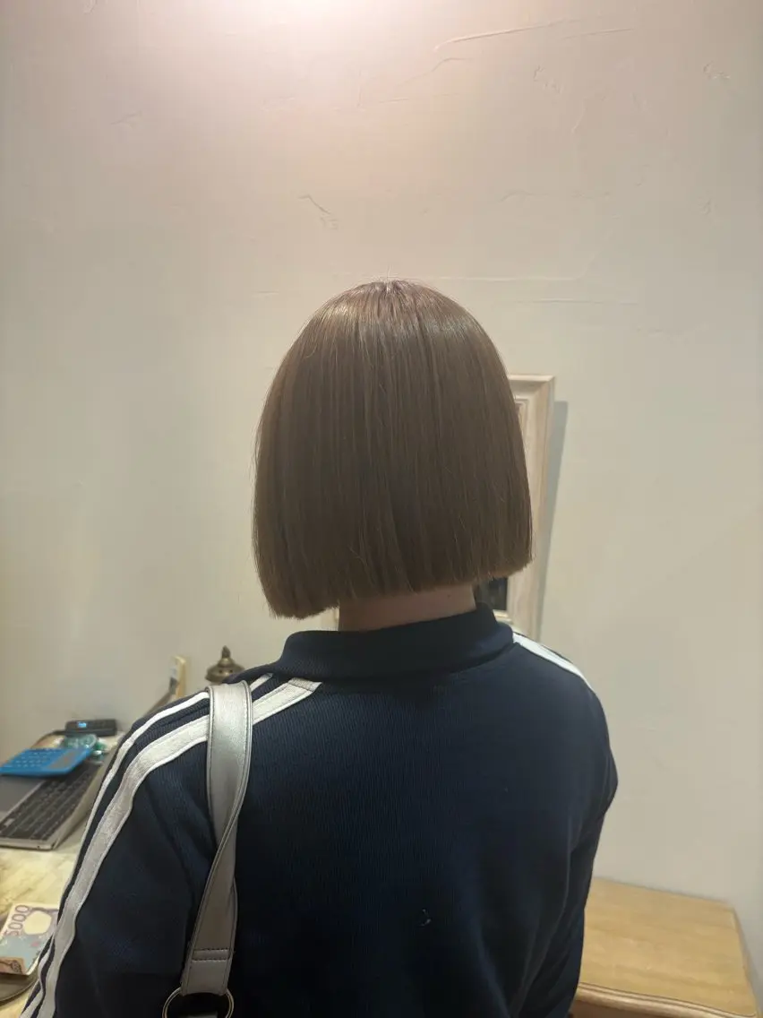 カラー ヘアカラー 遠洞 心愛のヘアスタイル
