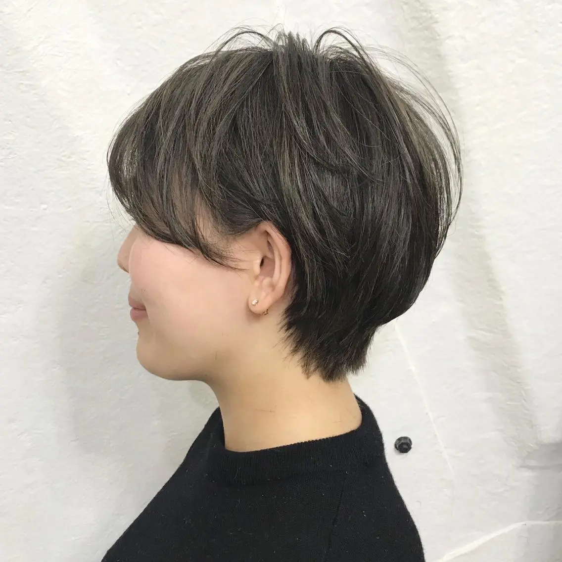 ショート カラー ブリーチ グラデーションカラー ハイライトカラー ハイライト ショートヘア K-POP好き美容師 🇰🇷Kai.Yのヘアスタイル