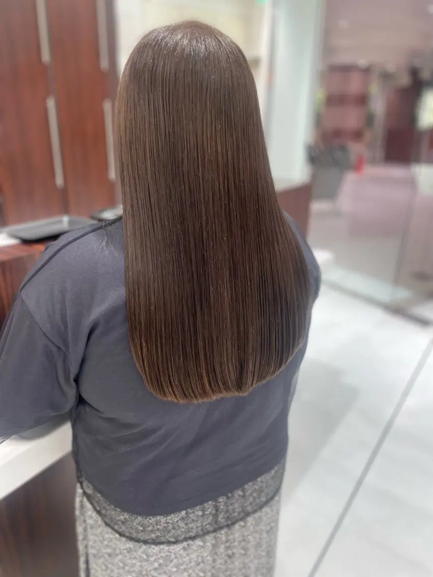 ロング カラー 髪質改善 【千葉駅南口歩1分】 MAKAのヘアスタイル