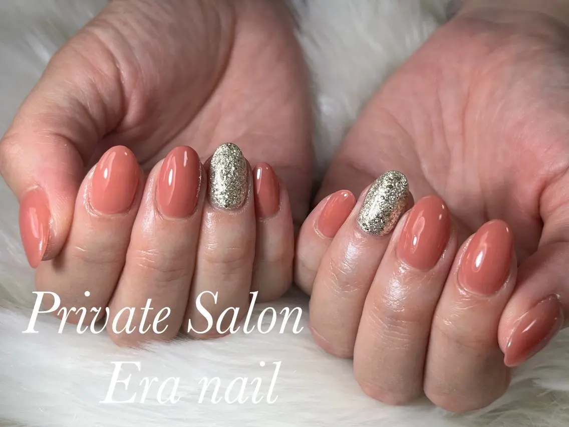 ネイル ワンカラーネイル ハンドネイル Era nailのネイルデザイン
