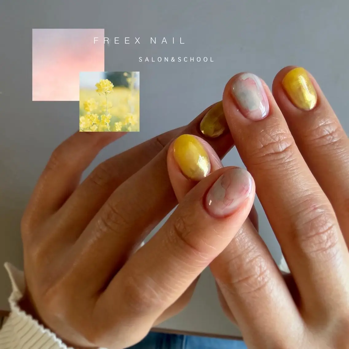 ネイル ニュアンスネイル ハンドネイル ハンドケア freex nail /ニュアンス/個性派のネイルデザイン