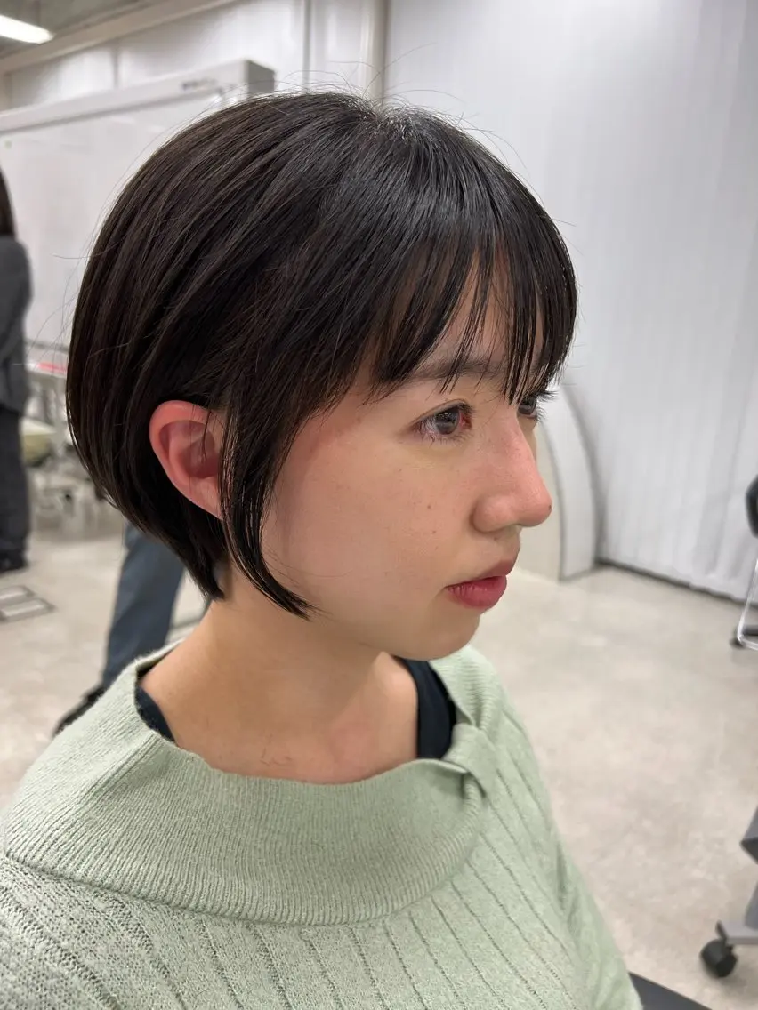 ショート ショートヘア カット ヘッドスパ いぐちしょうた🫧 VISAGEbaskのヘアスタイル