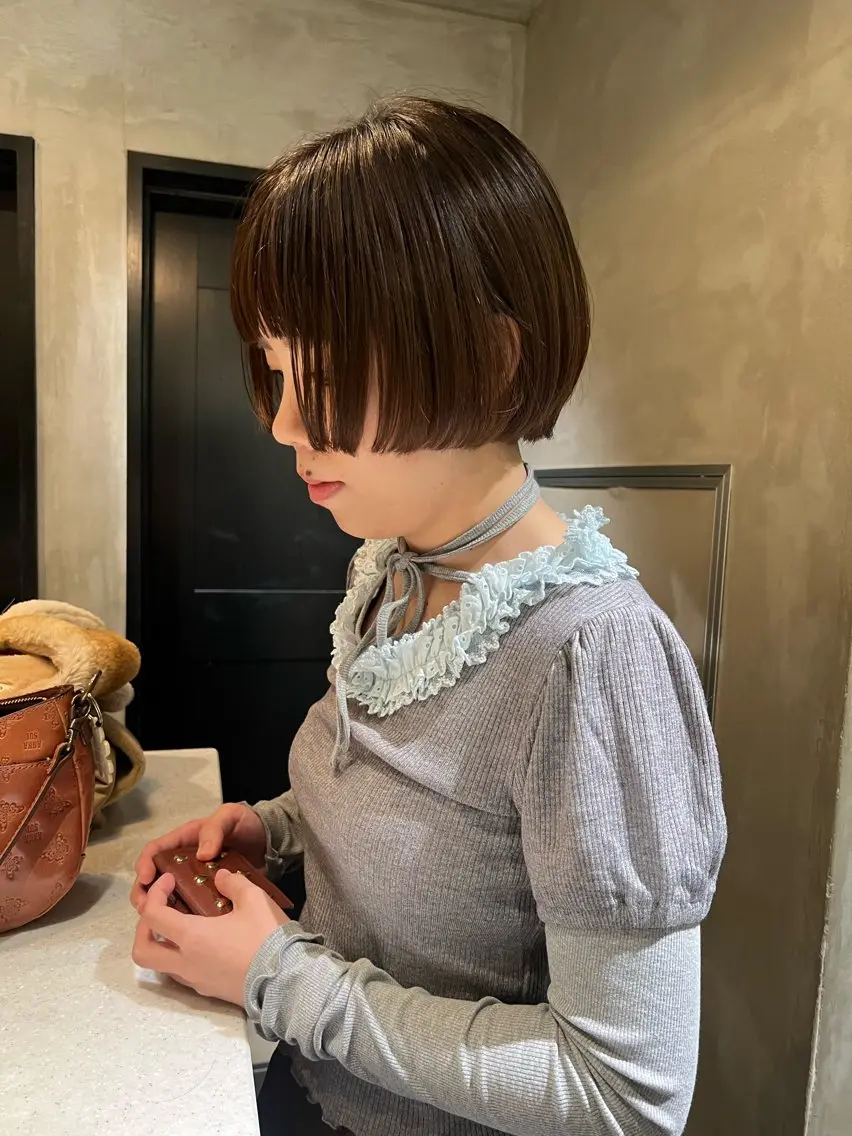 ショート カット トリートメント アンニュイヘア🪽 ayumiのヘアスタイル