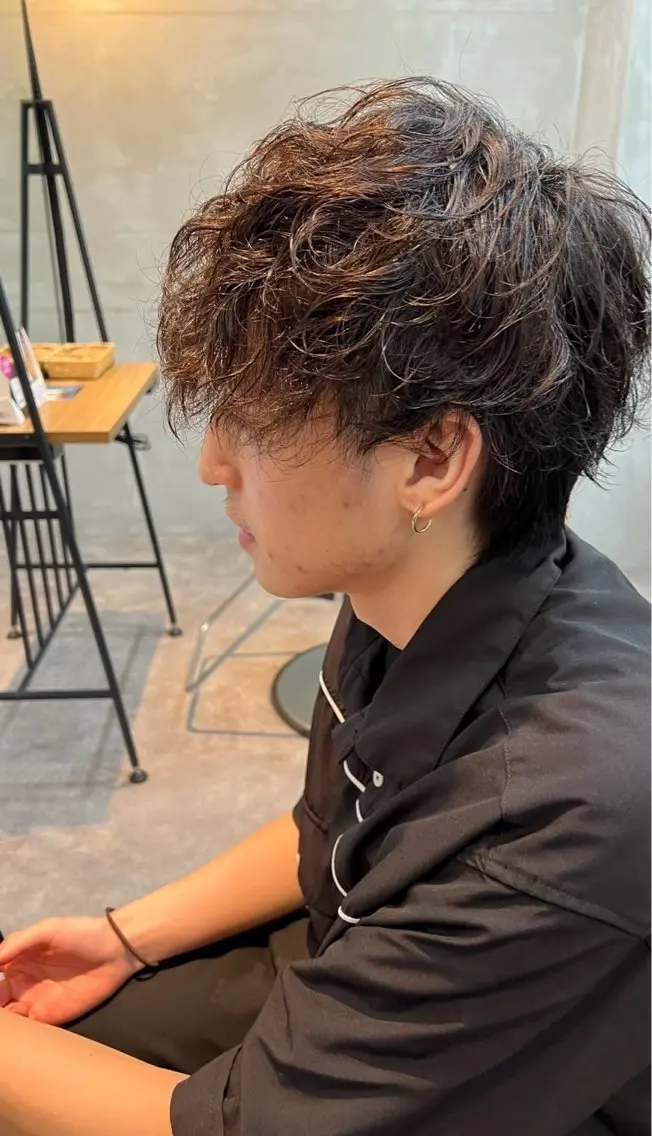 パーマ c h i h i r oのヘアスタイル