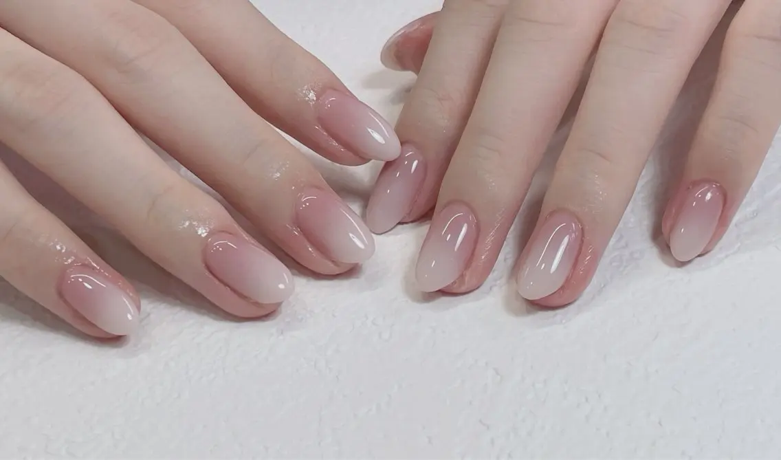 ネイル チークネイル 長さ出し フレンチネイル ジェルネイル 韓国ネイル 中野駅から2分 MEO NAILのネイルデザイン