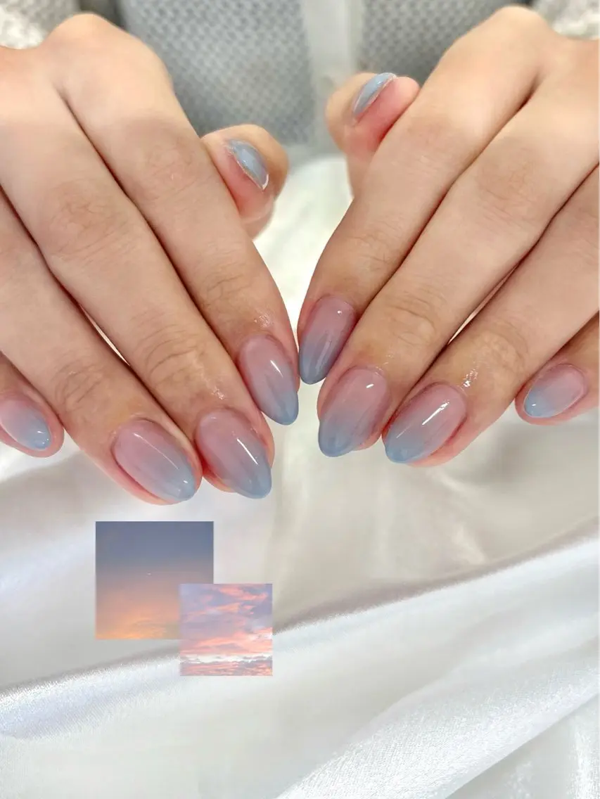 ネイル グラデーション ハンドネイル Rico.nail salonのネイルデザイン