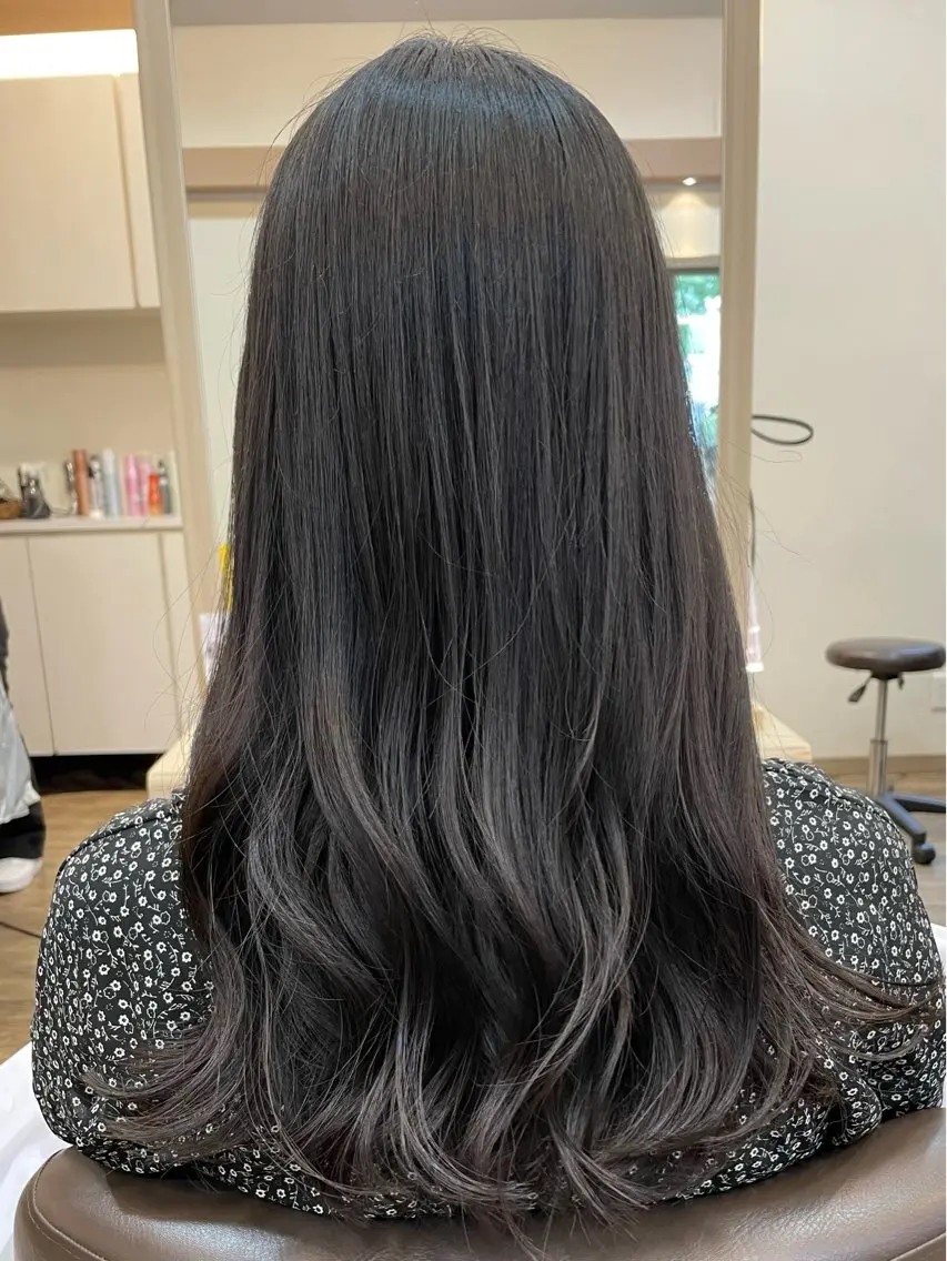 ロング カット ヘアカラー sawa tamaeのヘアスタイル