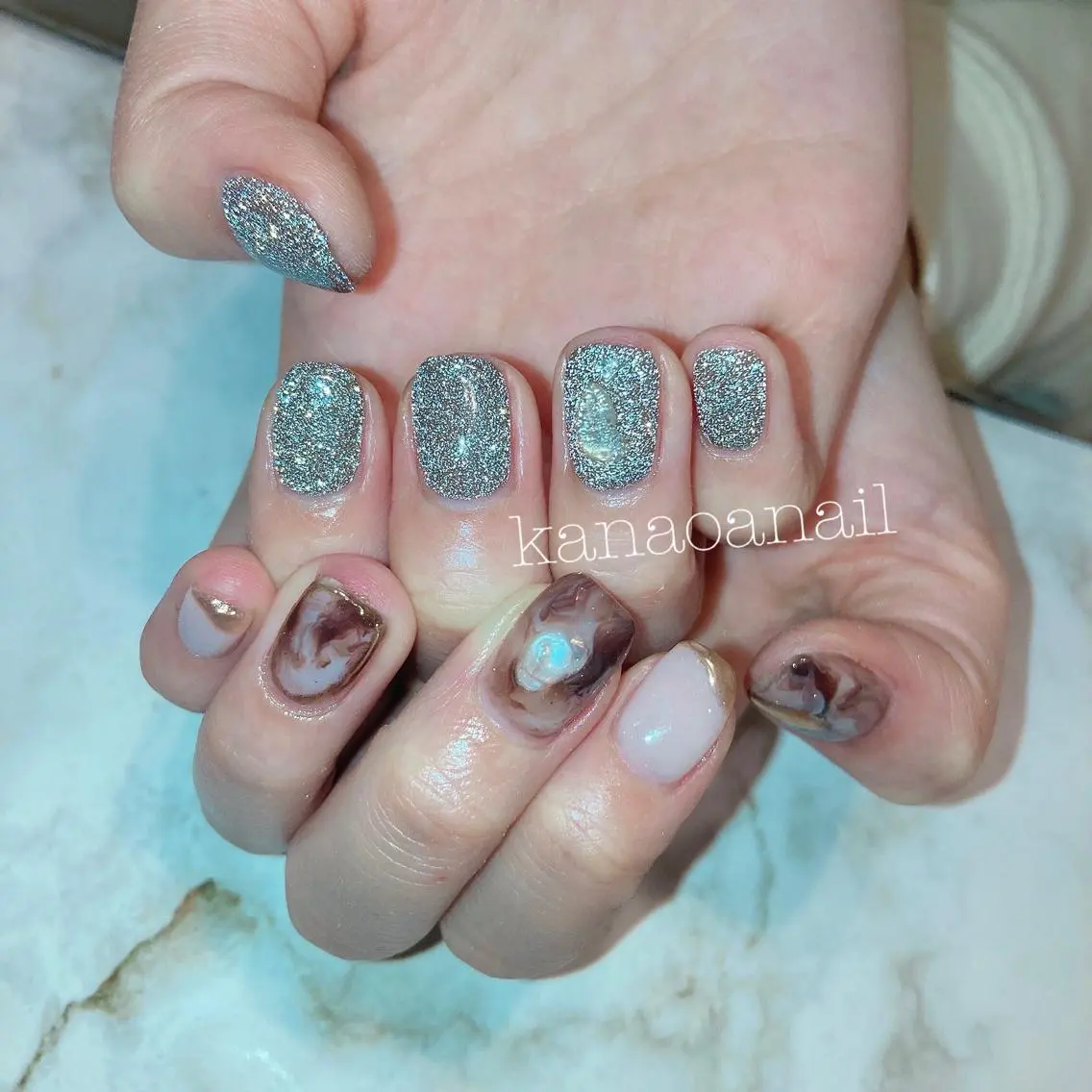 ネイル 地爪育成💅 kanaoanailのネイルデザイン