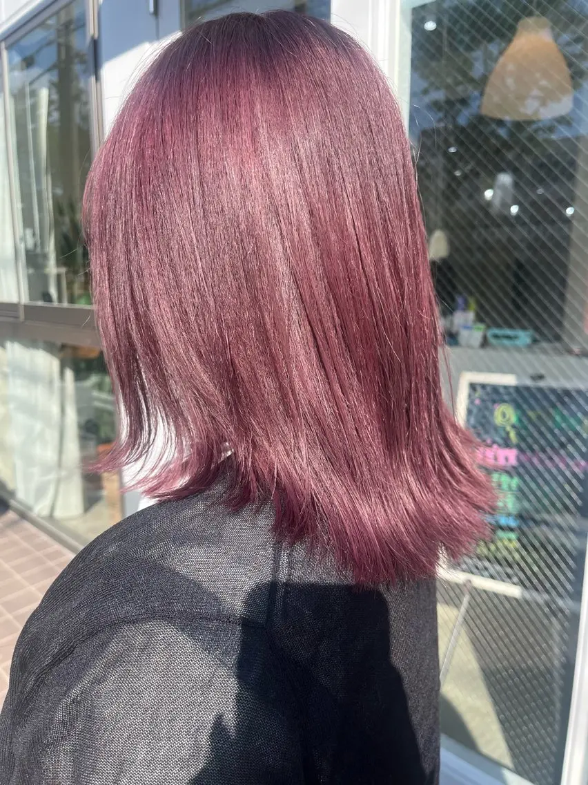 ミディアム ヘアカラー トリートメント ハイトーンカラー🩵 耳ツボジュエリー👂のその他イメージ
