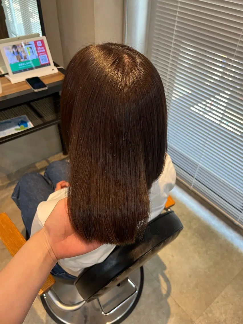 ショート カラー ブラウンカラー ヘアカラー 西 こゆきのヘアスタイル