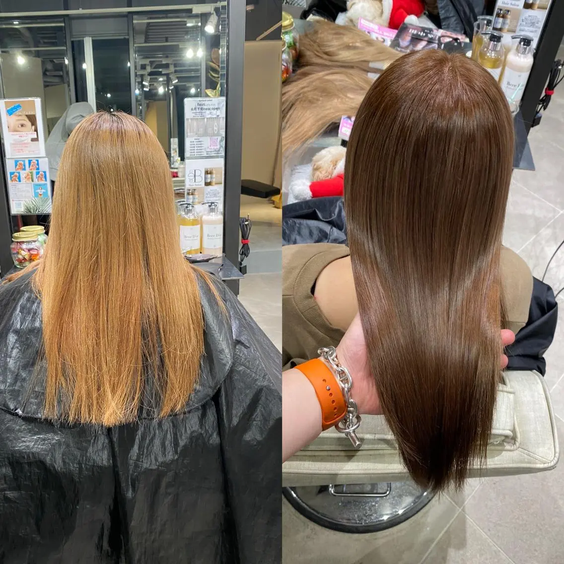 カラー カット ヘアカラー トリートメント カラー🩵エクステ 人気No1💓ばんりのマツエク・マツパデザイン