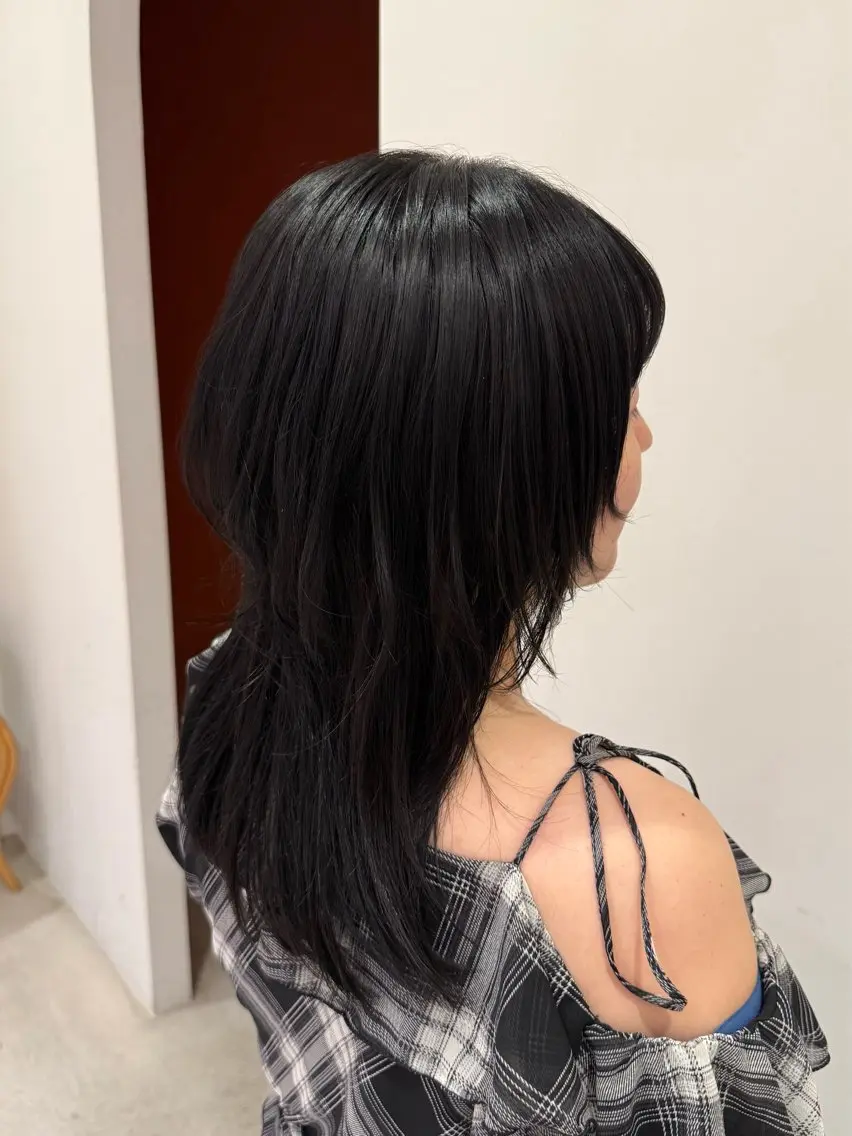 ロング ramphy 柴原 夢奈のヘアスタイル