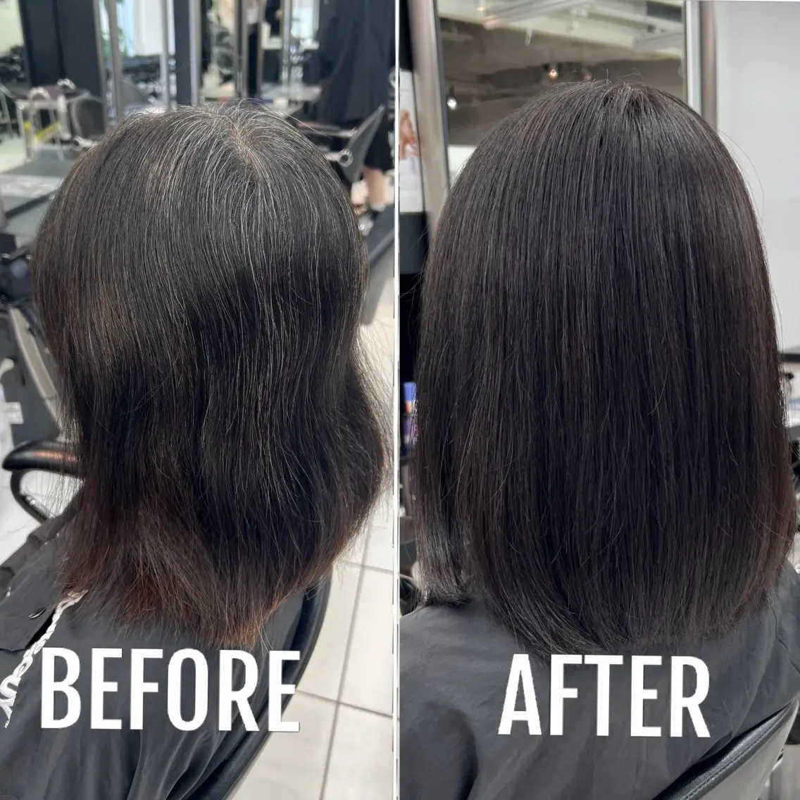 カラー グレージュ かわはら たみのヘアスタイル