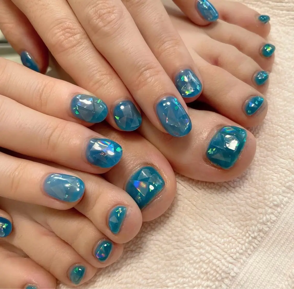 ショート nailアクイール morishitaのネイルデザイン