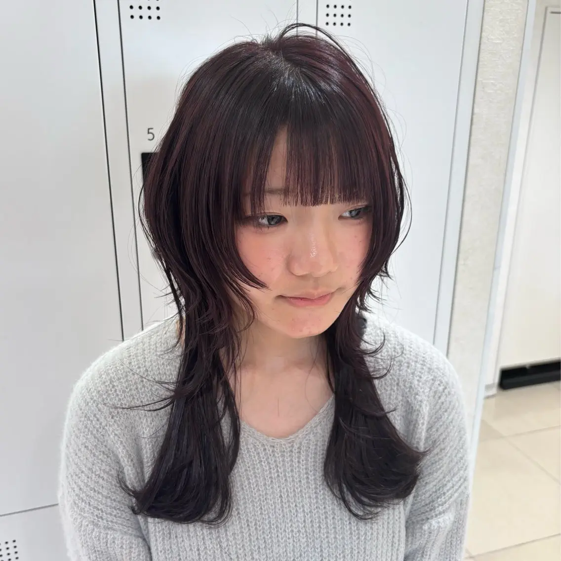ロング カット ヘアカラー トリートメント ⚜️ウルフカット⚜️ タナミ ミハルのヘアスタイル