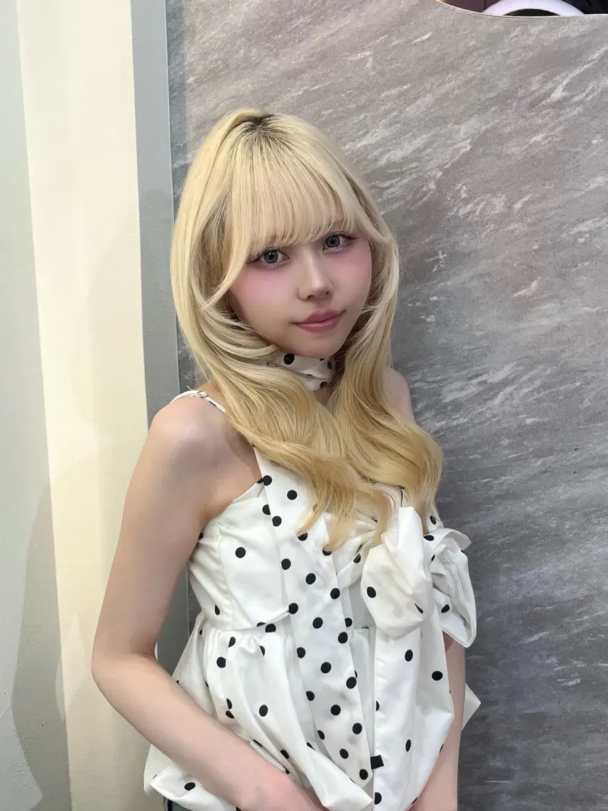 ロング ヘアカラー 🩶透明感カラー 池袋/mei🩶のヘアスタイル