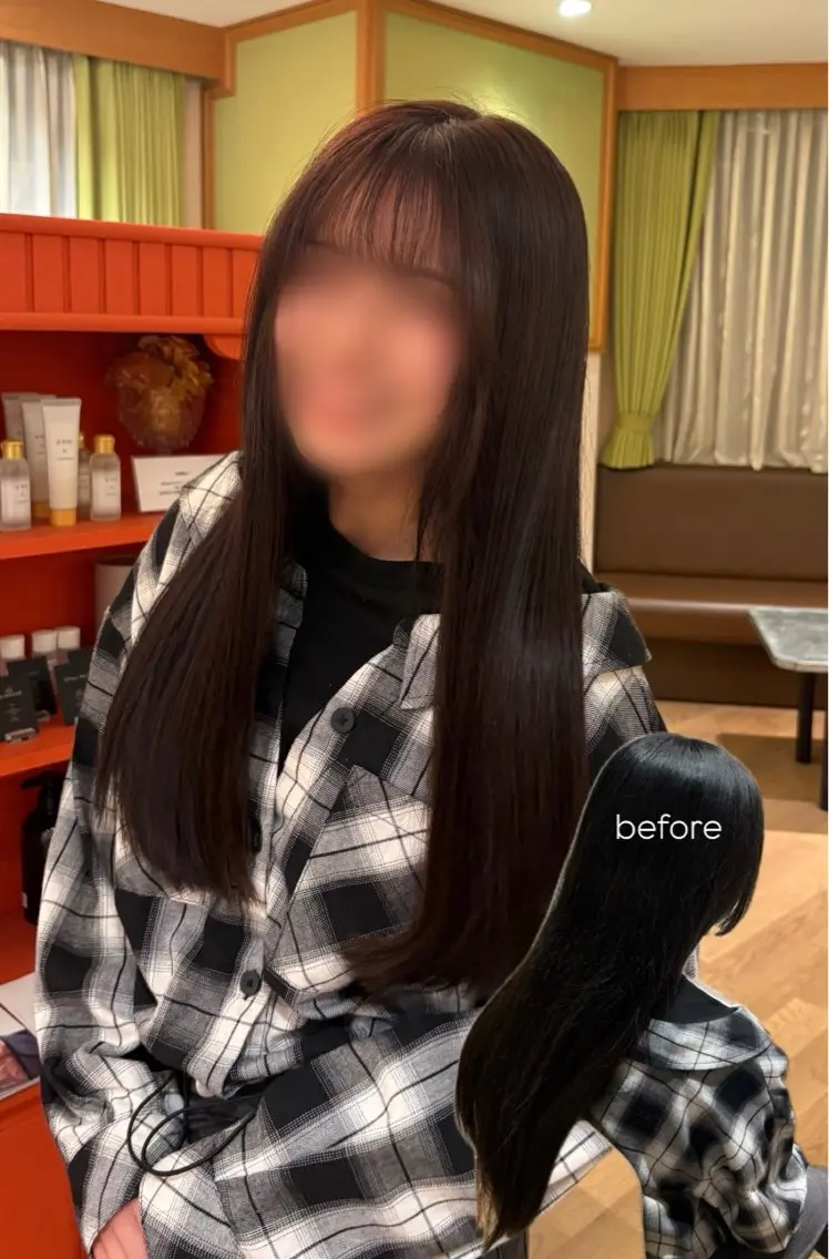 カラー ブラウンカラー ヘアカラー Lita4F ミユウ🌻のヘアスタイル