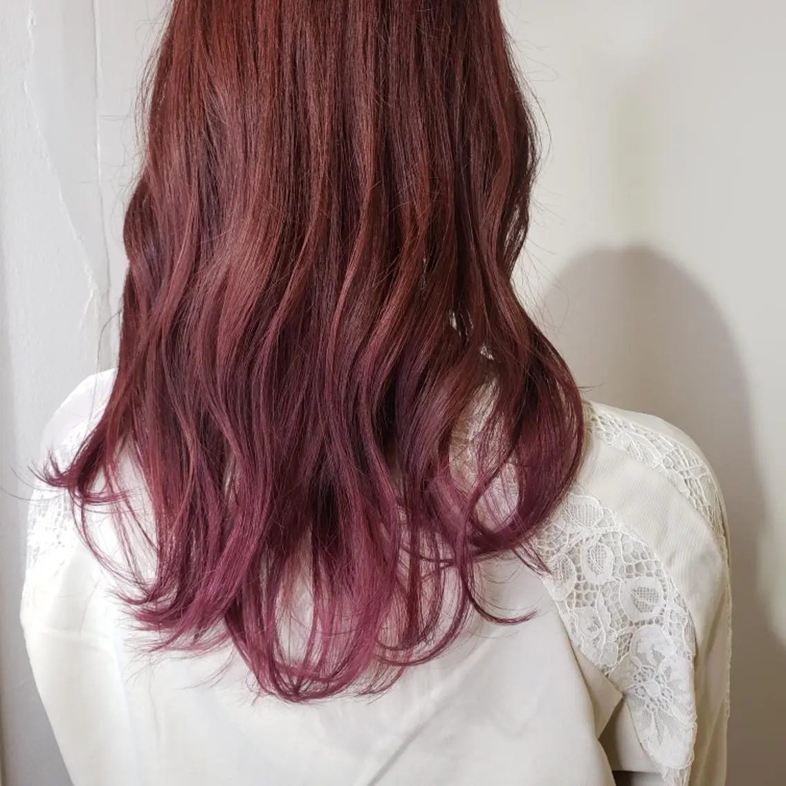 ロング カット ヘアカラー トリートメント 🇰🇷透明感×ハイ トーン🌟tomoのヘアスタイル