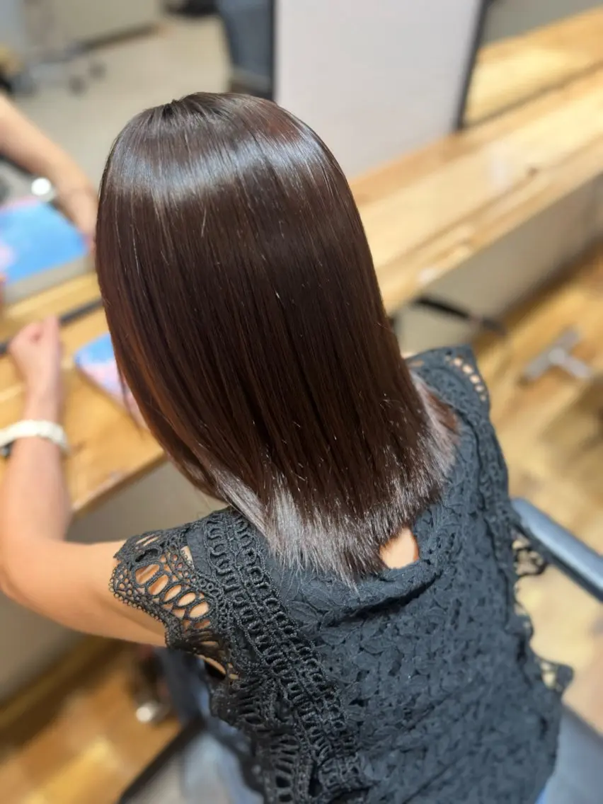 ミディアム Shu【モデル募集】 🐼🎋🌱のヘアスタイル