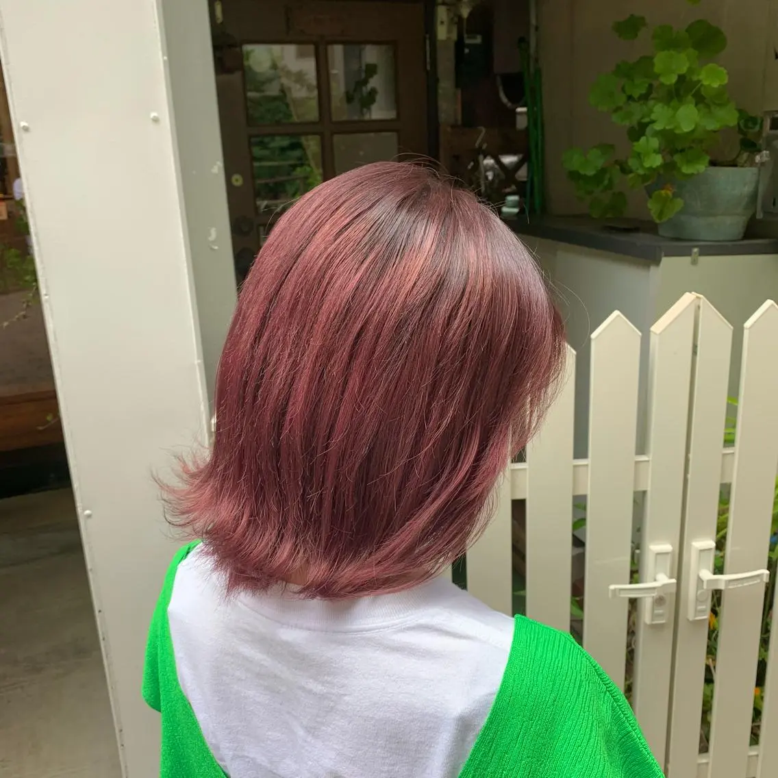 ミディアム カット ヘアカラー トリートメント little 小濱彰太のヘアスタイル