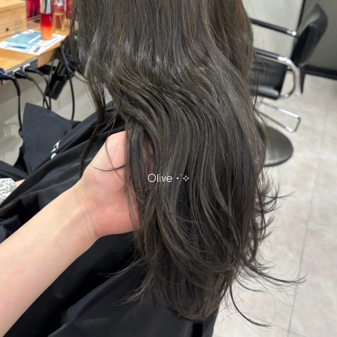 カラー miyu /色素薄め Oliveのヘアスタイル