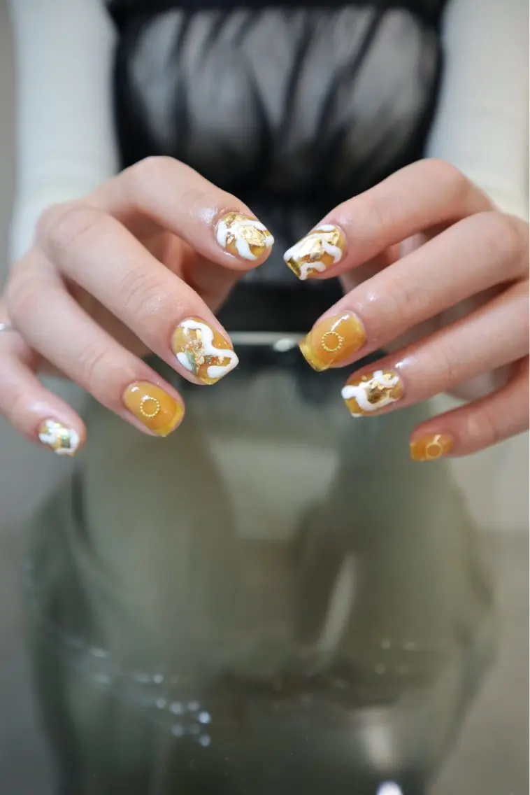 ネイル アートネイル カジュアル フレンチネイル ジェルネイル マットネイル ハンドネイル chika / nailのネイルデザイン