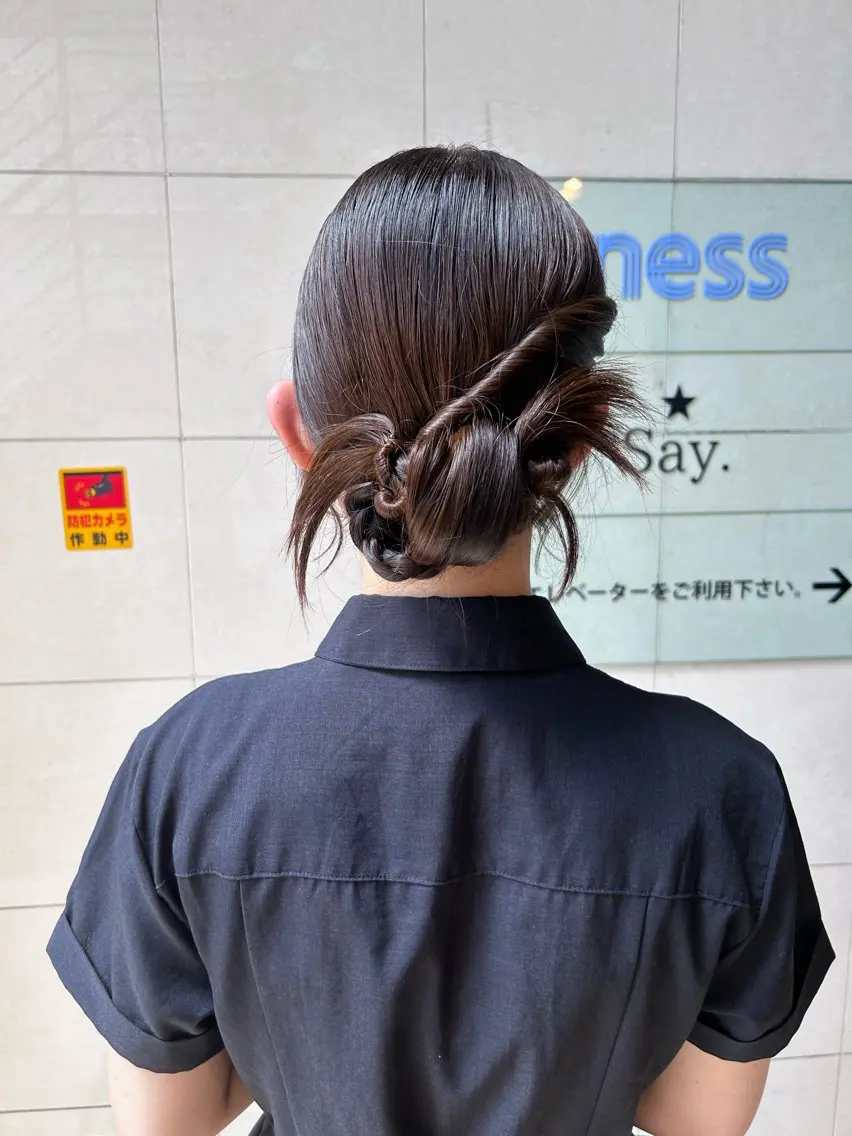 ヘアアレンジ 瑠莉🪩 薬院/天神南/今泉のヘアスタイル