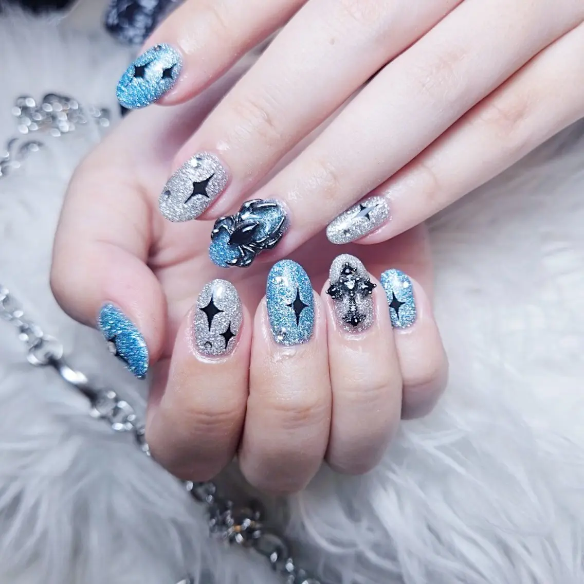 ネイル ハンドネイル 🍭Yun nail hyejin🌸のネイルデザイン
