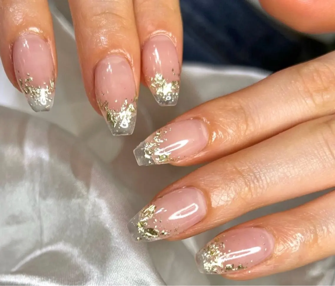 ネイル クリアネイル ネイルチップ ハンドネイル かおる KAORUのネイルデザイン