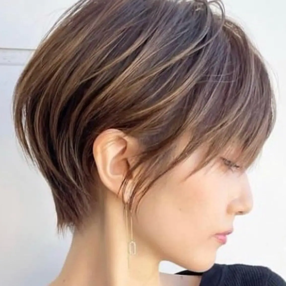 ショート ヘアアレンジ 似合わせカット ショートヘア fifth 石川 凪のヘアスタイル