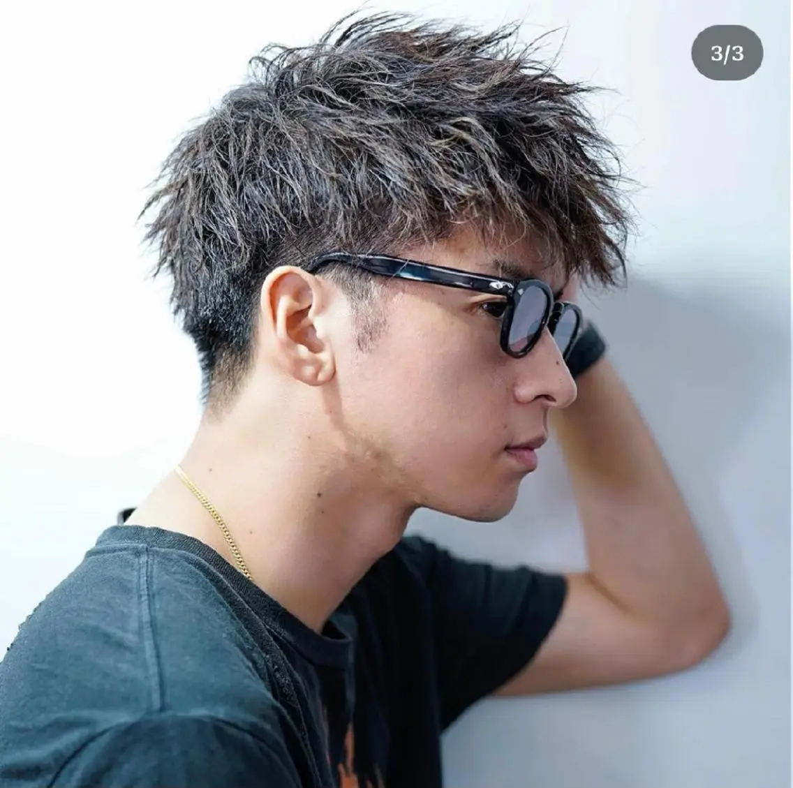 ショート ツイストパーマ モトジュク ヤエコのヘアスタイル