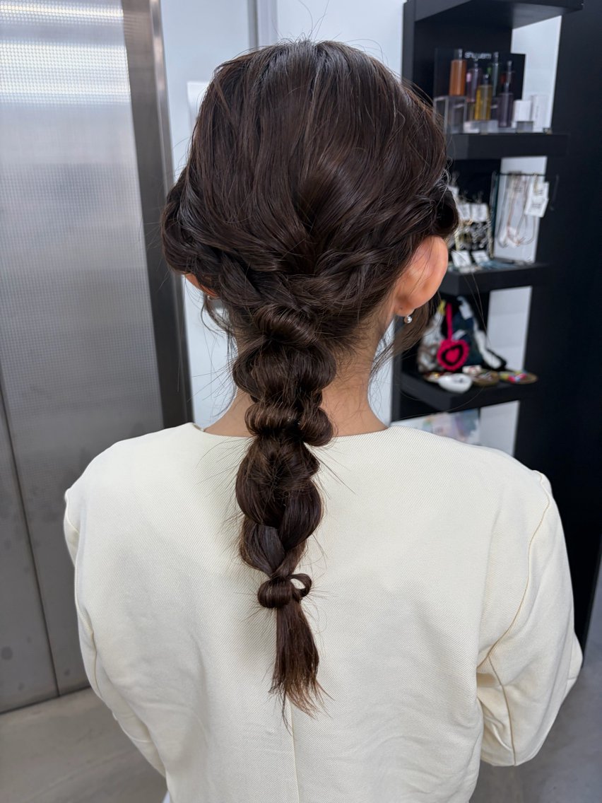ヘアアレンジ ヘアセット Nico☺︎🎀YU レイヤー/カットのヘアスタイル