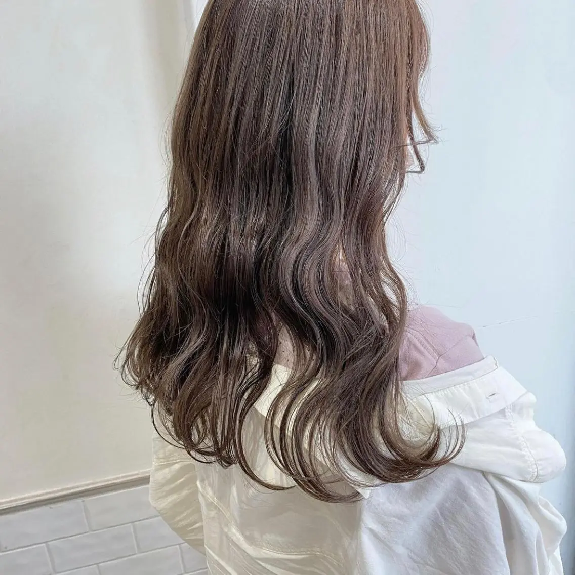 ロング カラー ブラウンカラー カット ⌇ROMEO京橋店⌇ 鎌谷明星🪷のヘアスタイル