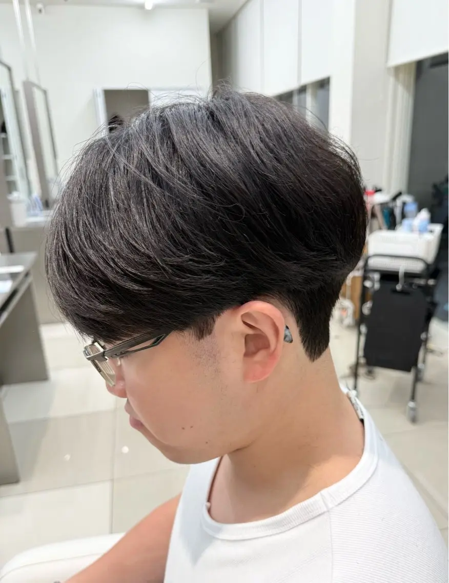 メンズ カット パーマ メンズ特化美容師 /真家雅樹🔥のヘアスタイル