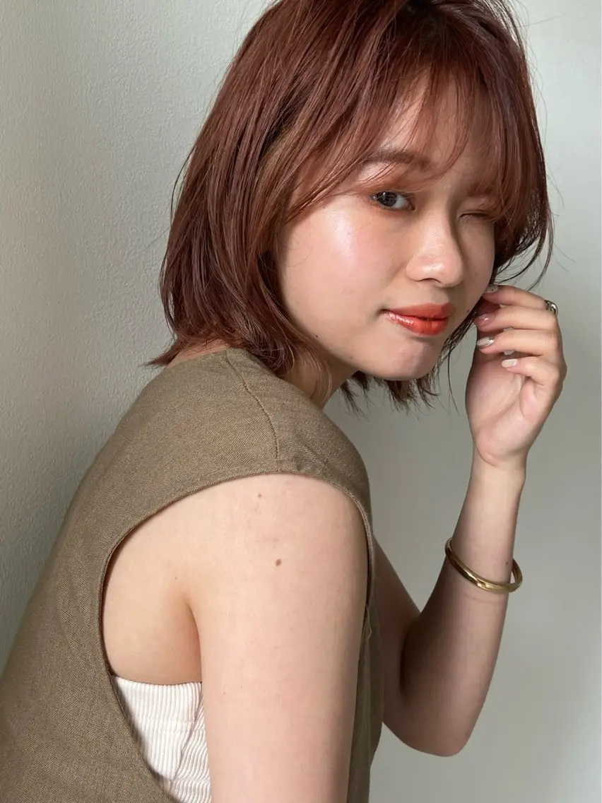 ミディアム BRAVE代表 KAKEのヘアスタイル
