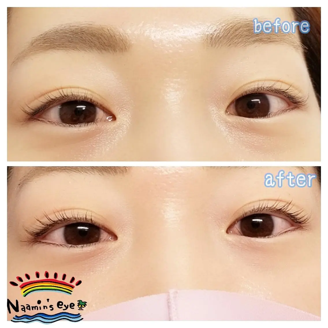 マツエク・マツパ まつげパーマ マツパ Naamin's eyeのマツエク・マツパデザイン