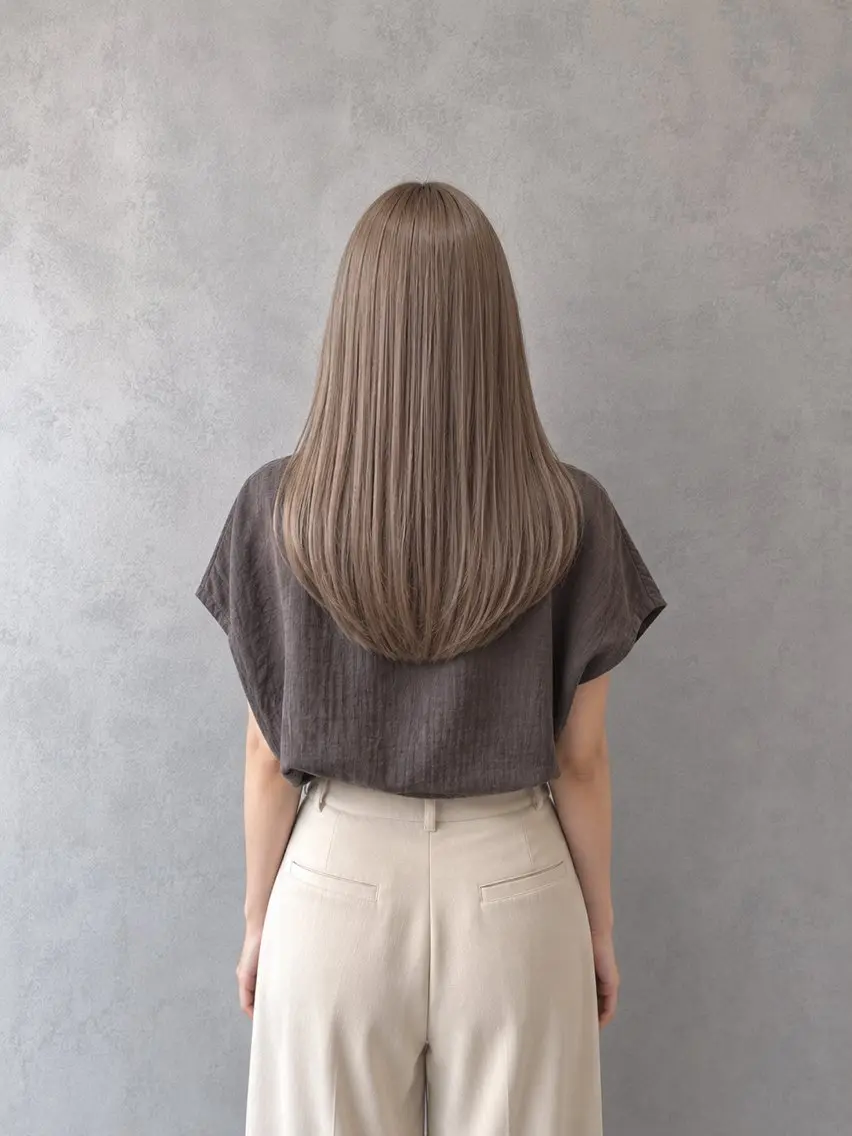 セミロング 🫧縮毛矯正 かとうよしき🫧のヘアスタイル