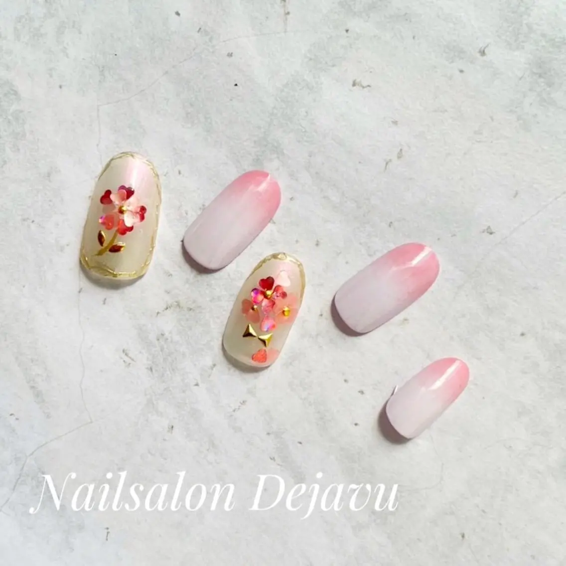 ネイル ハンドネイル Nail salon Dejavu 🌿のネイルデザイン
