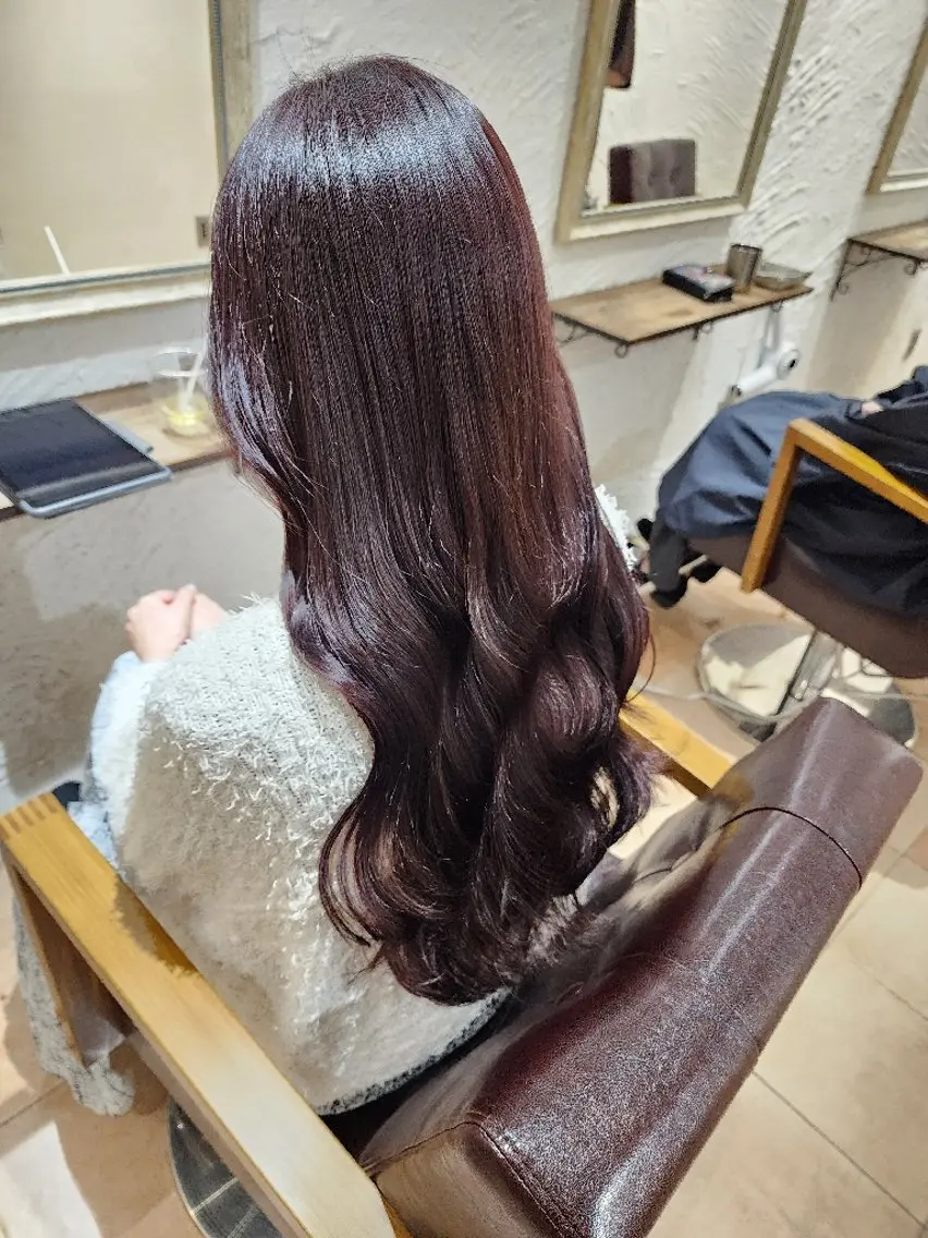 ロング カット ヘアカラー トリートメント 💖パーソナル診断 特化YUYA💖のヘアスタイル
