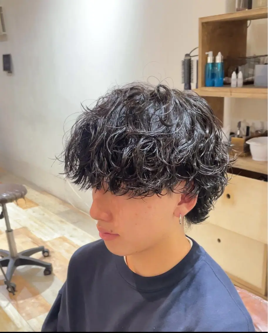 メンズ 髪質改善 メンズパーマゆうひのヘアスタイル