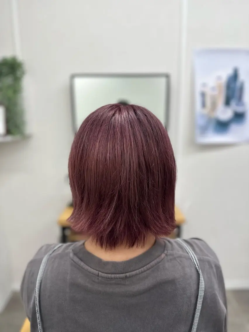 ショート カラー ヘアカラー トリートメント 0choir kodaiのヘアスタイル