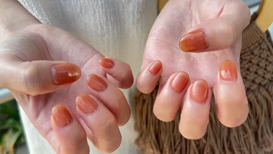 ネイル ワンカラーネイル ハンドネイル Nail Room Kislap.のネイルデザイン