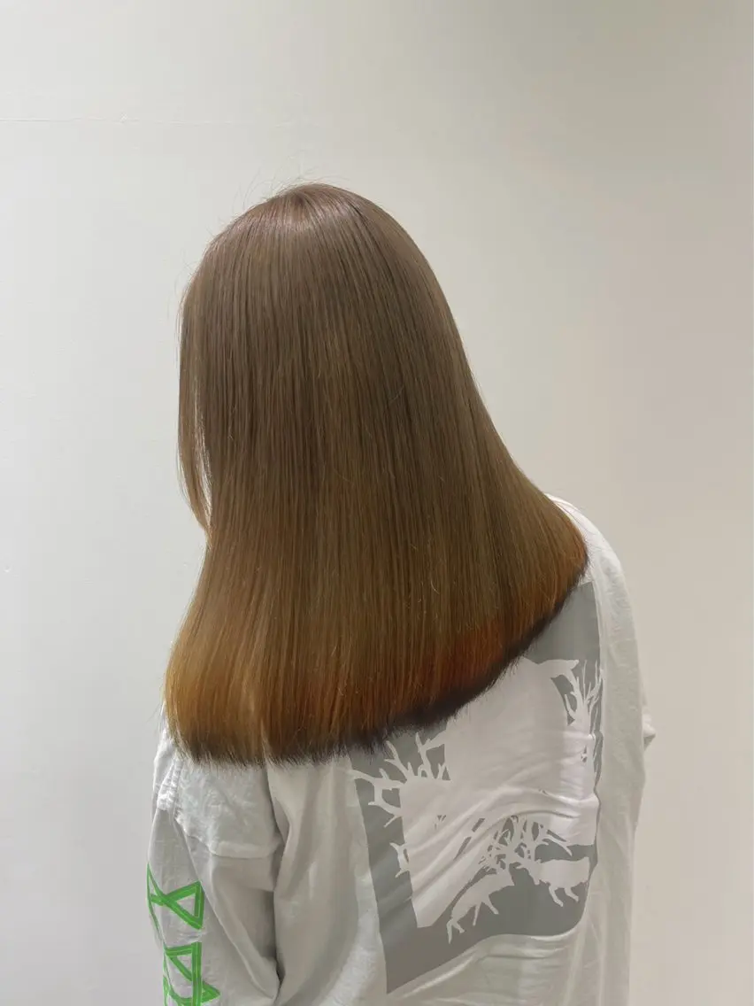 ロング 長谷川 新太のヘアスタイル