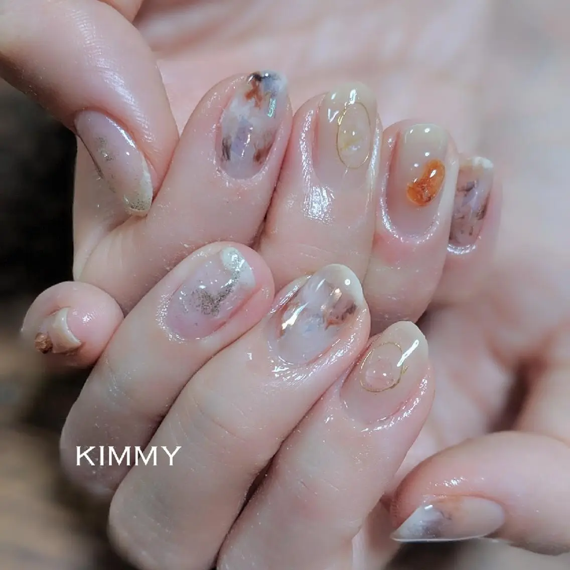 ネイル ハンドネイル kimmy nailsのネイルデザイン
